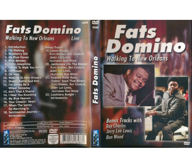Fats Domino - Walking To New Orleans (DVD, 2005)