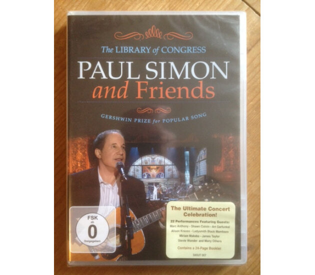 Paul Simon - Paul Simon And Friends: The Library of Congress Gershwin Prize for Popular Song (DVD, 2009)