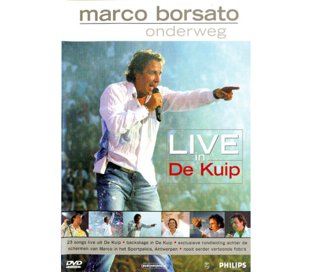 Marco Borsato - Onderweg (Live In De Kuip) (DVD, 2002)