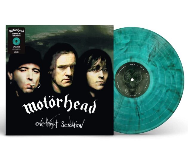 Motörhead – Overnight Sensation (LP, Limited, Green Smoke, 2021)