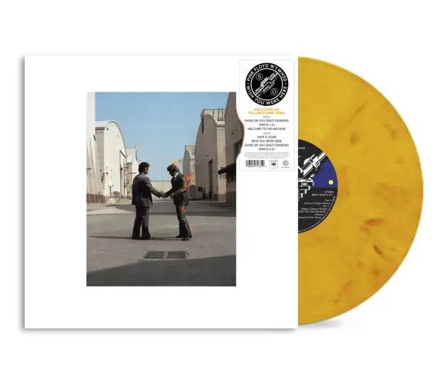 Pink Floyd – Wish You Were Here (LP, Limited, Yellow Flame, 50th Anniversary, 2025)