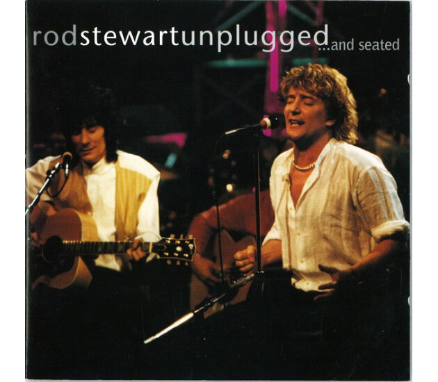 Rod Stewart With Special Guest Ron Wood - Unplugged ...And Seated (CD, 1993)