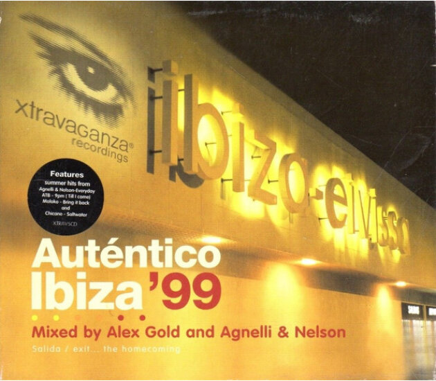 Alex Gold And Agnelli & Nelson - Auténtico Ibiza '99 (2xCD, 1999)