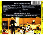 Vladimir Horowitz Plays Wolfgang Amadeus Mozart – Orchestra Del Teatro Alla Scala, Carlo Maria Giulini - Piano Concerto No. 23 K. 488 • Piano Sonata K. 333 (CD, 1987)