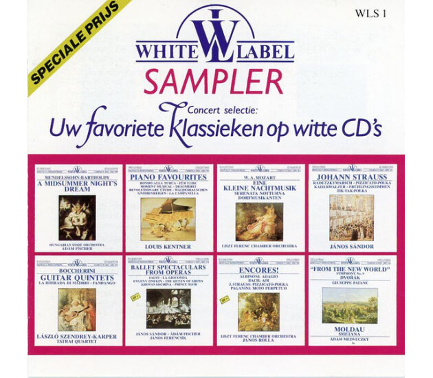 Various - Concert Selectie: Uw Favoriete Klassieken Op Witte CD's (CD)