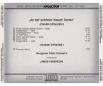János Ferencsik, Johann Strauss Jr., Johann Strauss Sr., Hungarian State Orchestra - An Der Schönen Blauen Donau (CD, 1984)