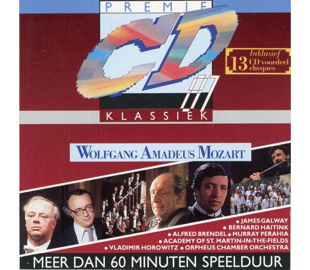 Alfred Brendel, Murray Perahia, Academy Of St. Martin-in-the-Fields, The, Vladimir Horowitz, Orpheus Chamber Orchestra - Premie CD '87 Klassiek (CD, 1987)