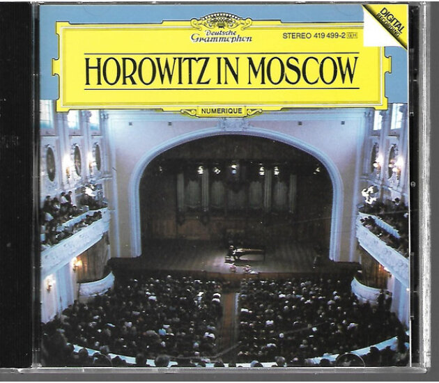 Vladimir Horowitz - Horowitz In Moscow (CD, 1986)