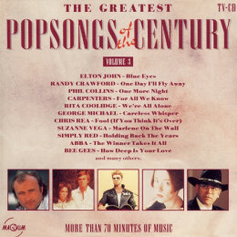 Various - The Greatest Popsongs Of The Century Volume 3 (CD, 1990)