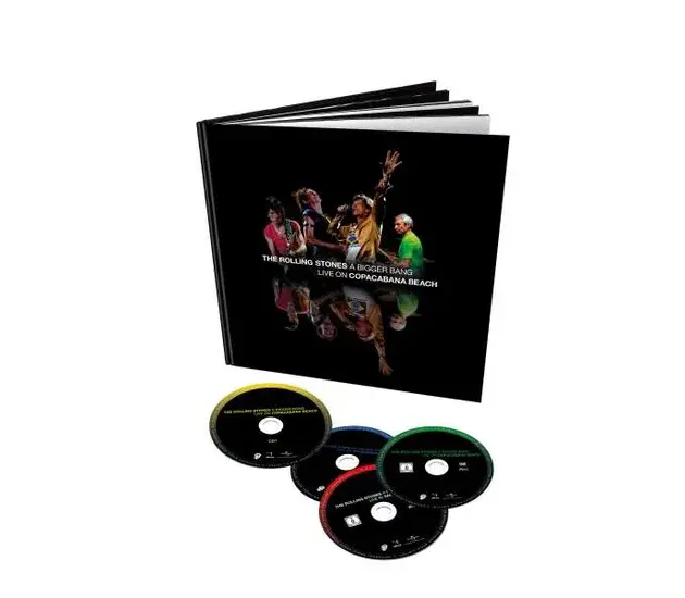 The Rolling Stones – A Bigger Bang - Live On Copacabana Beach (2CD + 2DVD, 2021)