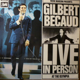 Gilbert Bécaud - Gilbert Bécaud Live In Person At The Olympia (LP)