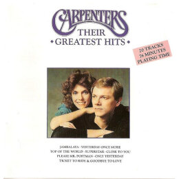 Carpenters - Their Greatest Hits (CD, 1990)