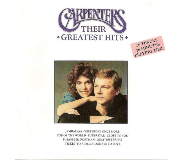 Carpenters - Their Greatest Hits (CD, 1990)