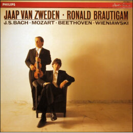 Jaap Van Zweden · Ronald Brautigam, Johann Sebastian Bach / Wolfgang Amadeus Mozart / Ludwig Van Beethoven / Henryk Wieniawski (LP1985)