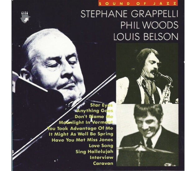 Stéphane Grappelli, Phil Woods, Louis Bellson - The Sound Of Jazz (CD, 1994)