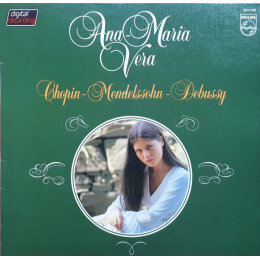 Ana-Maria Vera - Chopin-Mendelssohn-Debussy (Sample Record) (LP 1982)