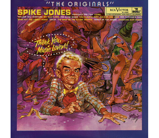 Spike Jones And His City Slickers - Thank You Music Lovers (LP 1979)