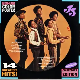 Michael Jackson And The Jackson 5 - Picture Disk - 14 Greatest Hits (LP 1984)