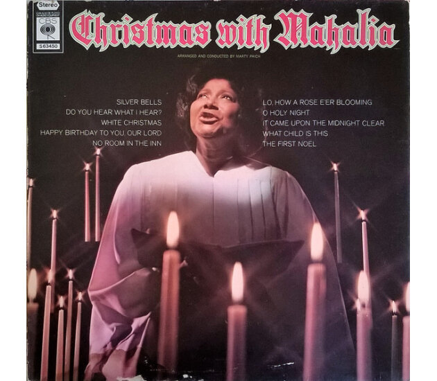 Mahalia Jackson ‎– Christmas With Mahalia (LP, 1968)