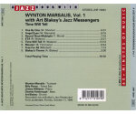 Wynton Marsalis With Art Blakey & The Jazz Messengers - Vol.1 Time Will Tell (CD, 1992)