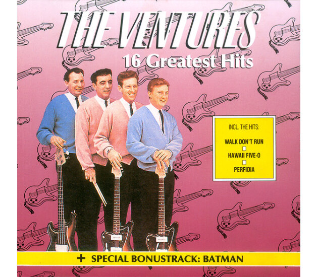 Ventures, The - 16 Greatest Hits (CD, 1990)
