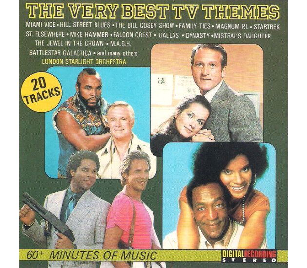 London Starlight Orchestra - The Very Best TV Themes (CD, 1988)
