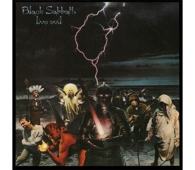 Black Sabbath - Live Evil (LP, 1983) Original Dutch 2LP - Vertigo Spaceship