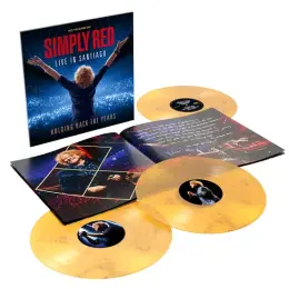Simply Red - Holding Back the Years: Live in Santiago (3LP, Yellow Marbled, Numbered, 2026)