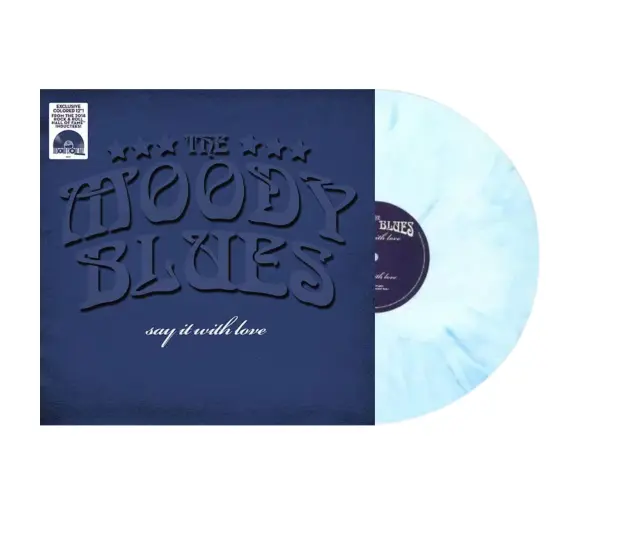 The Moody Blues – Say It With Love (LP, Maxi Single, Marble Blue, RSD, 2018)