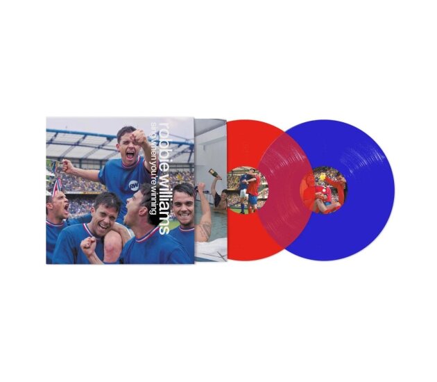 Robbie Williams - Sing When You're Winning (2LP, Limited, Coloured Red & Blue, 2026)