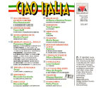 Various - Ciao Italia (CD, 1988)
